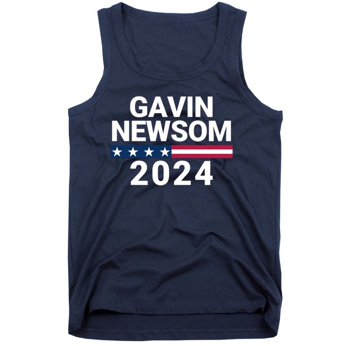 Gavin Newsom 2024 President Men Women Vote Gavin Newsom 2024 Tank Top