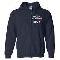 Gavin Newsom 2024 President Men Women Vote Gavin Newsom 2024 Full Zip Hoodie