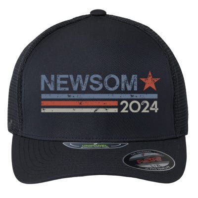 Gavin Newsom 2024 Election For President Flexfit Unipanel Trucker Cap