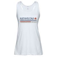 Gavin Newsom 2024 Election For President Ladies Essential Flowy Tank