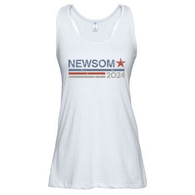 Gavin Newsom 2024 Election For President Ladies Essential Flowy Tank