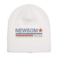 Gavin Newsom 2024 Election For President Short Acrylic Beanie