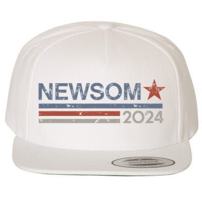 Gavin Newsom 2024 Election For President Wool Snapback Cap