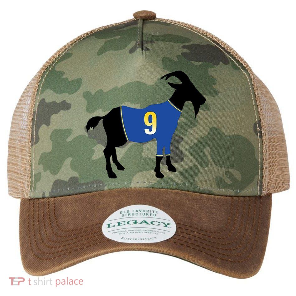 Goat Number 9 Football Legacy Tie Dye Trucker Hat