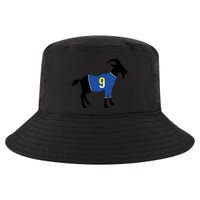 Goat Number 9 Football Cool Comfort Performance Bucket Hat