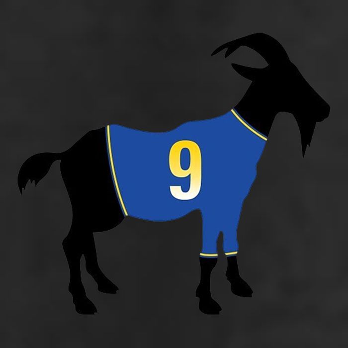 Goat Number 9 Football Cool Comfort Performance Bucket Hat