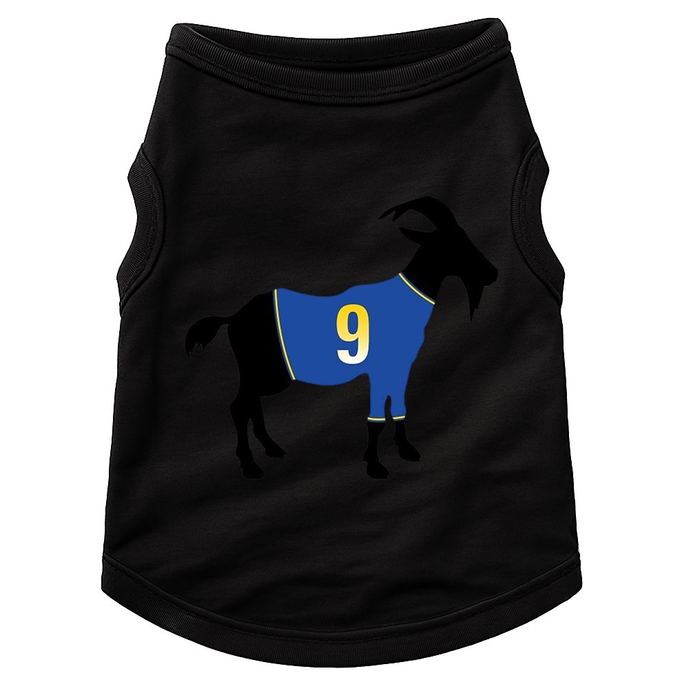 Goat Number 9 Football Doggie Tank