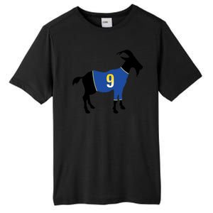 Goat Number 9 Football Tall Fusion ChromaSoft Performance T-Shirt