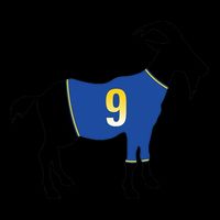 Goat Number 9 Football Drawstring Bag