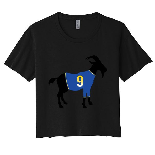 Goat Number 9 Football Crop Top