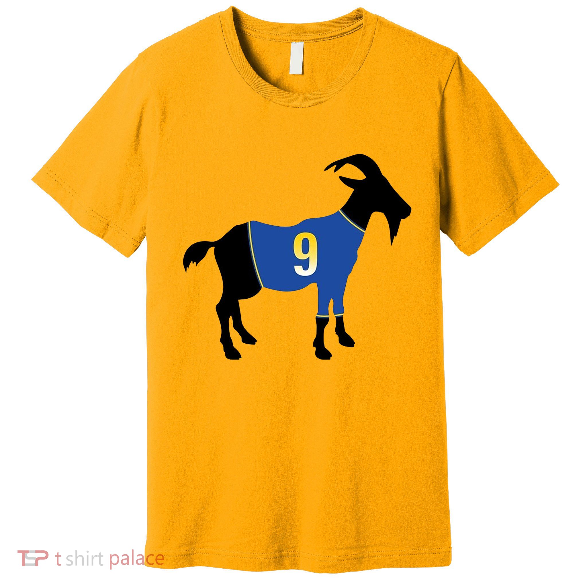 Goat Number 9 Football Premium T-Shirt