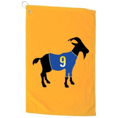 Goat Number 9 Football Golf Towel