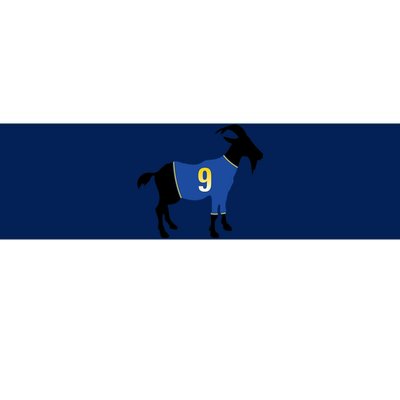 Goat Number 9 Football Bumper Sticker