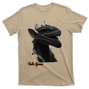 Graphic Novelty Alien Reptile Design T-Shirt