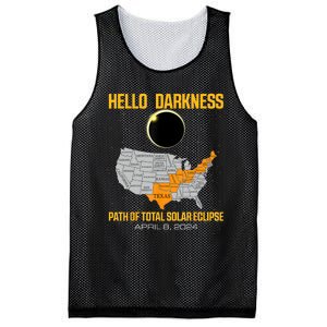 Great North American Path Of Total Solar Eclipse In April 08 Mesh Reversible Basketball Jersey Tank