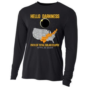 Great North American Path Of Total Solar Eclipse In April 08 Cooling Performance Long Sleeve Crew