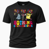 Groovy Nothing Beats Reading Rock Paper Scissors Book Lovers Performance Shirt