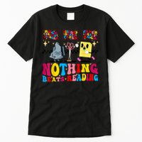 Groovy Nothing Beats Reading Rock Paper Scissors Book Lovers Tall T-Shirt