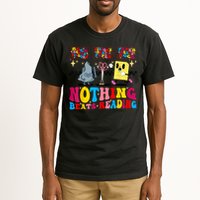 Groovy Nothing Beats Reading Rock Paper Scissors Book Lovers Tall T-Shirt
