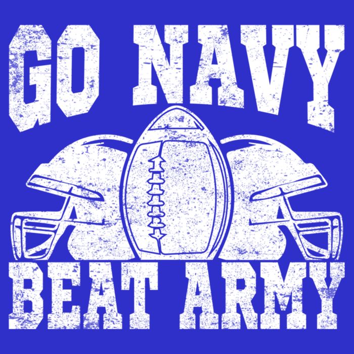 Go Navy Beat Army Cute Gift America's Football Game Day Helmet Great Gift 16 in Basic Backpack