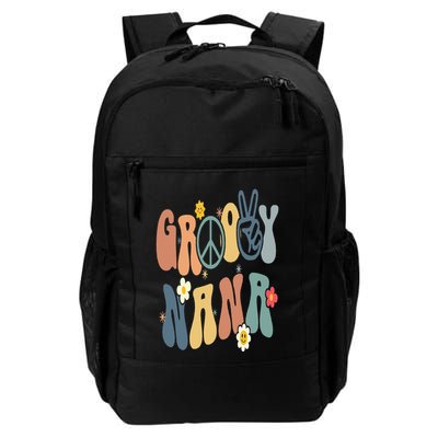 Groovy Nana Christmas Birthday Vintage Family Matching Backpack