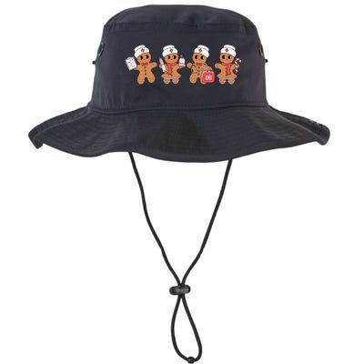 Gingerbread Nurse Christmas Legacy Cool Fit Booney Bucket Hat