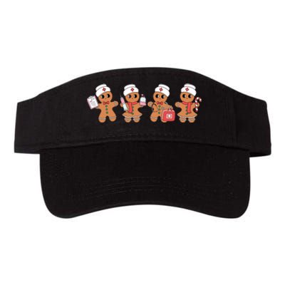 Gingerbread Nurse Christmas Valucap Bio-Washed Visor