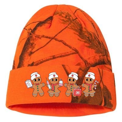 Gingerbread Nurse Christmas Kati Licensed 12" Camo Beanie