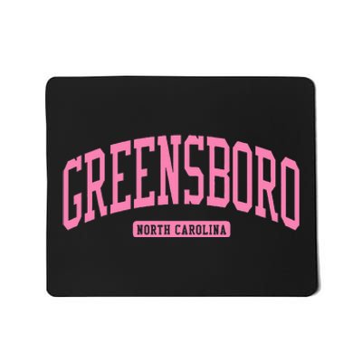 Greensboro North Carolina Nc College University Style Mousepad