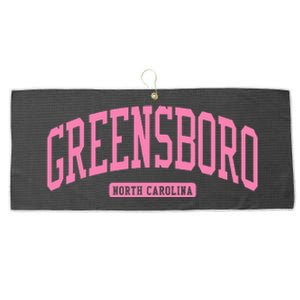 Greensboro North Carolina Nc College University Style Large Microfiber Waffle Golf Towel