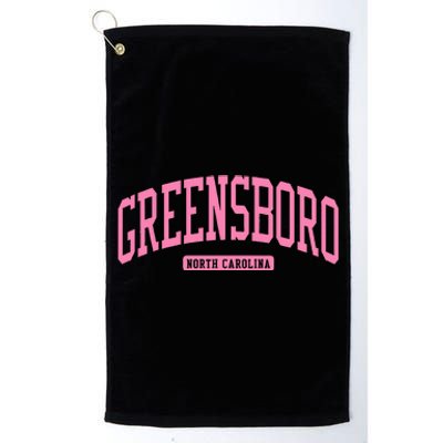 Greensboro North Carolina Nc College University Style Platinum Collection Golf Towel