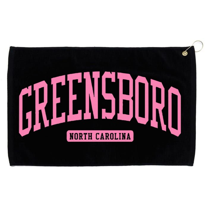 Greensboro North Carolina Nc College University Style Grommeted Golf Towel