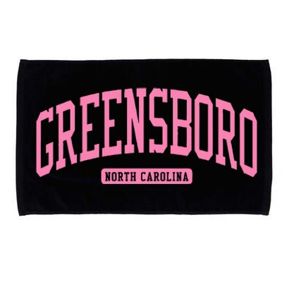 Greensboro North Carolina Nc College University Style Microfiber Hand Towel