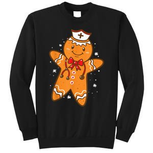 Gingerbread Nurse Christmas Cookies Baking Nursing Sweatshirt