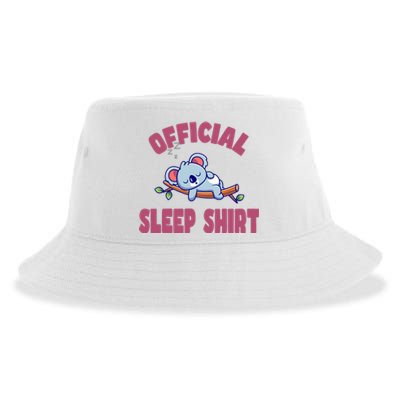 Good Night Cute Koala Bear Sustainable Bucket Hat