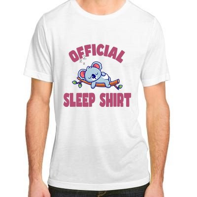 Good Night Cute Koala Bear Adult ChromaSoft Performance T-Shirt