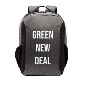 GREEN NEW DEAL Climate Change Activism Activist Earth Day Vector Backpack