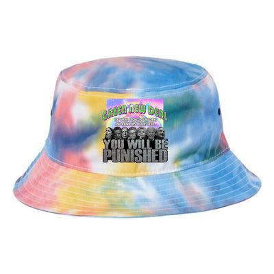 Green New Deal You Were Promised Unicorns And Rainbows Tie Dye Newport Bucket Hat