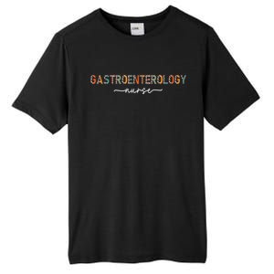 Gastroenterology Nurse Endoscopy Gastro Nurse Leopard Gift Tall Fusion ChromaSoft Performance T-Shirt