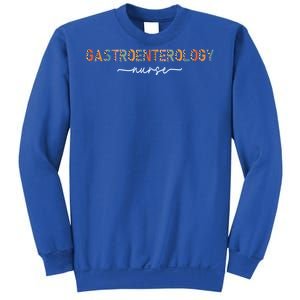 Gastroenterology Nurse Endoscopy Gastro Nurse Leopard Gift Sweatshirt