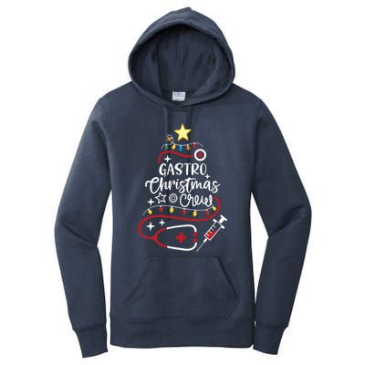 Gastroenterology Nurse Endoscopy Techs Gastro Christmas Crew Great Gift Women's Pullover Hoodie