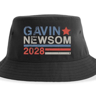 Gavin Newsom For President 2028 Sustainable Bucket Hat