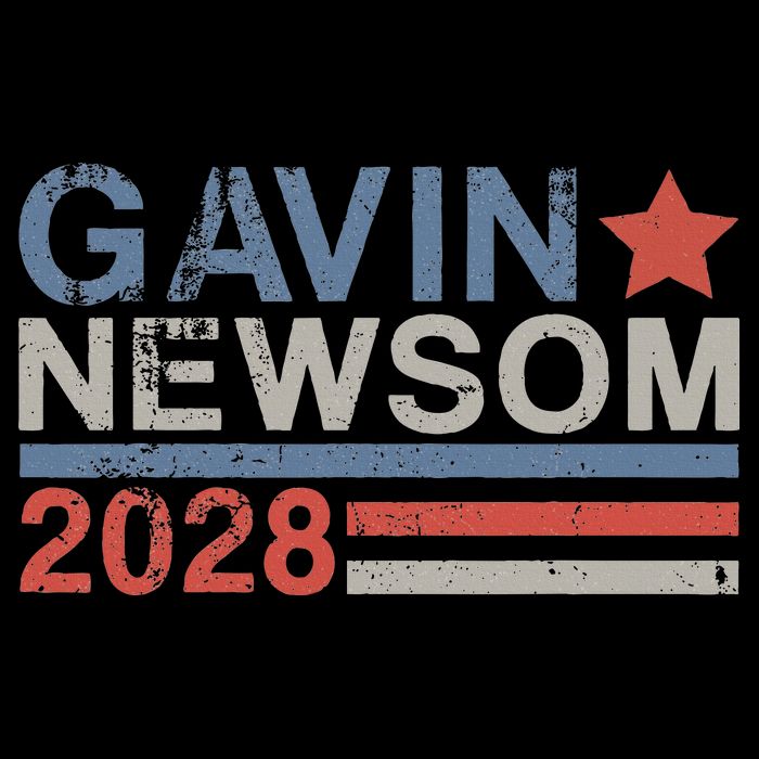 Gavin Newsom For President 2028 Flatbill Hat