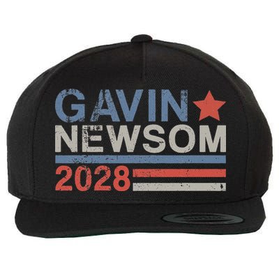 Gavin Newsom For President 2028 Wool Snapback Cap
