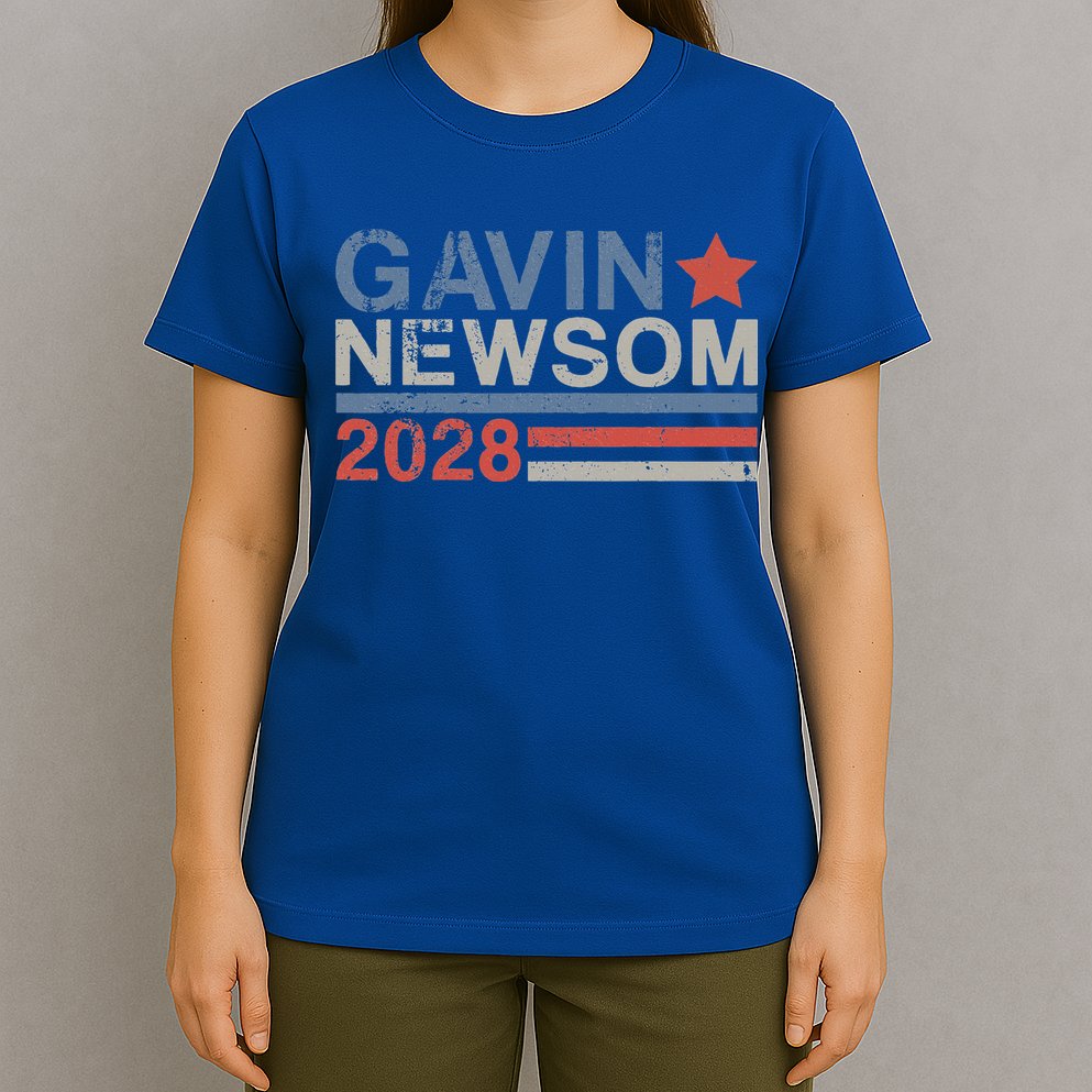 Gavin Newsom For President 2028 T-Shirt