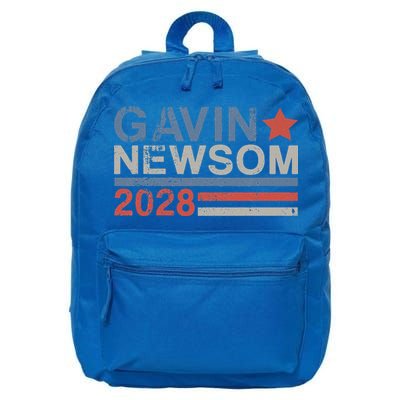 Gavin Newsom For President 2028 16 in Basic Backpack