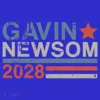 Gavin Newsom For President 2028 16 in Basic Backpack