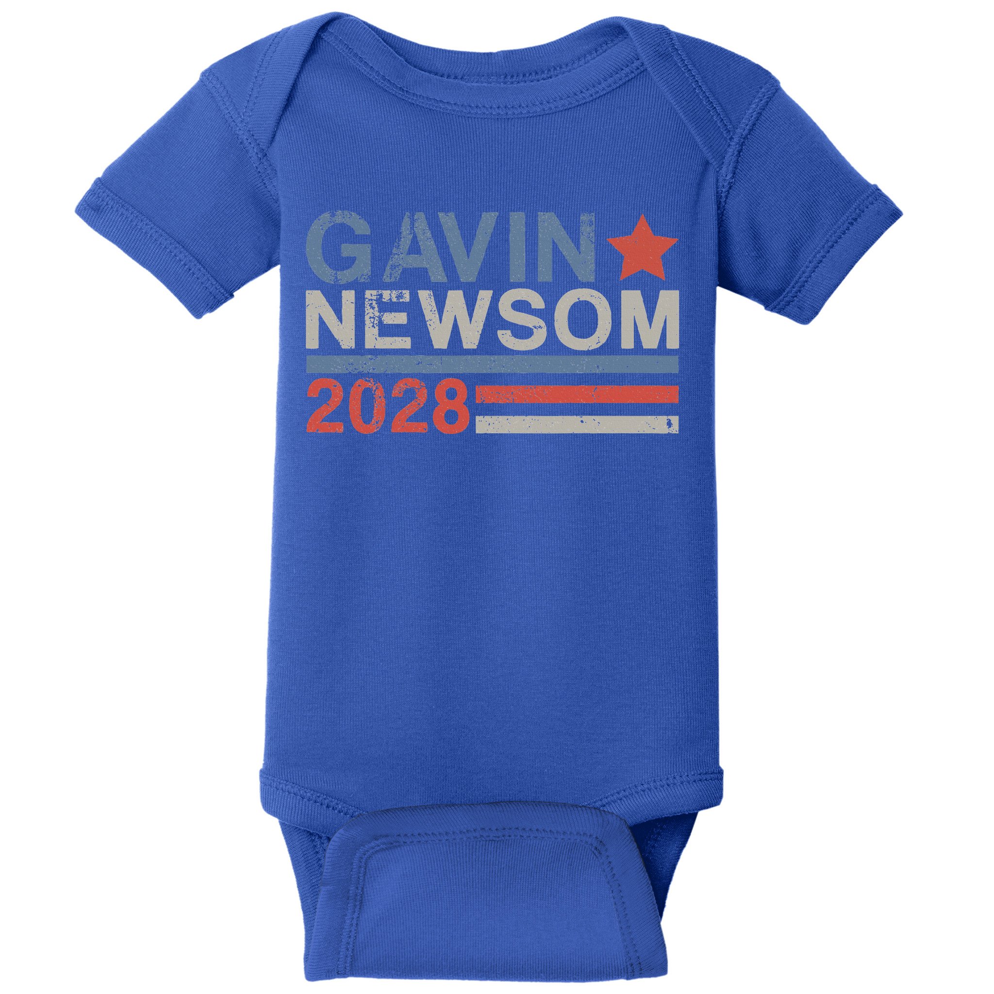 Gavin Newsom For President 2028 Baby Bodysuit
