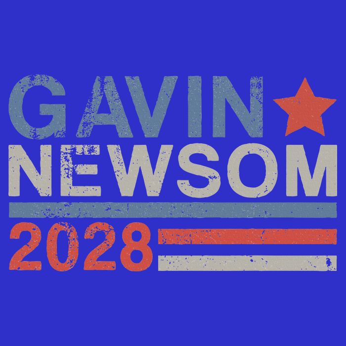 Gavin Newsom For President 2028 Baby Bodysuit