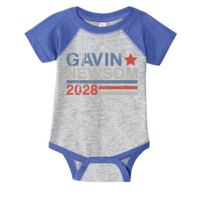 Gavin Newsom For President 2028 Infant Baby Jersey Bodysuit